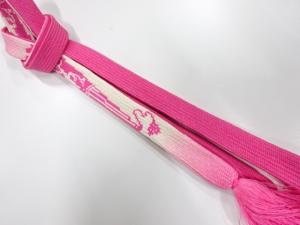 未使用品　正絹　手組帯締め